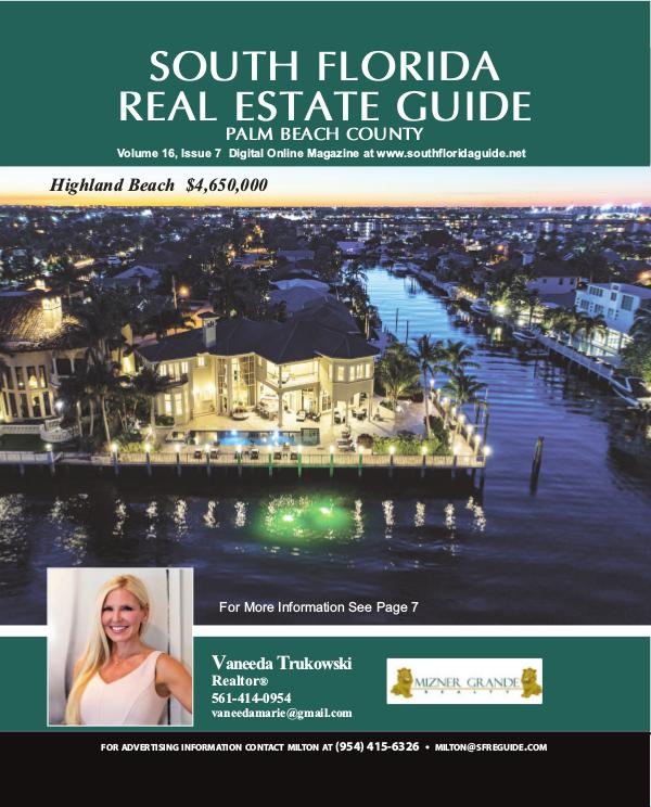 South Florida Real Estate Guide Issue 7