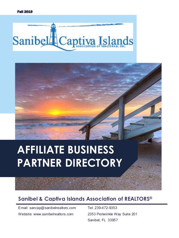 Affiliate Directory Fall 2019 Affiliates Directory