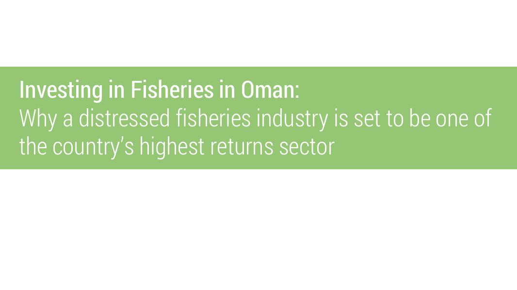 Fisheries and Aquaculture in Oman Fisheries and Aquaculture in Oman