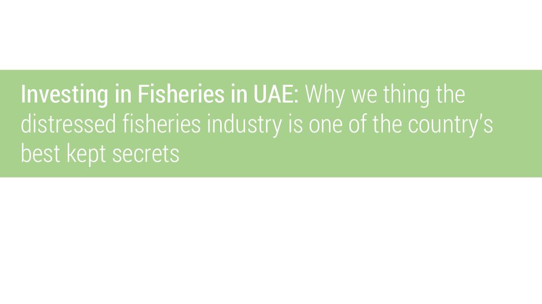 Fisheries and Aquaculture in UAE Aquaculture In The United Arab Emirates