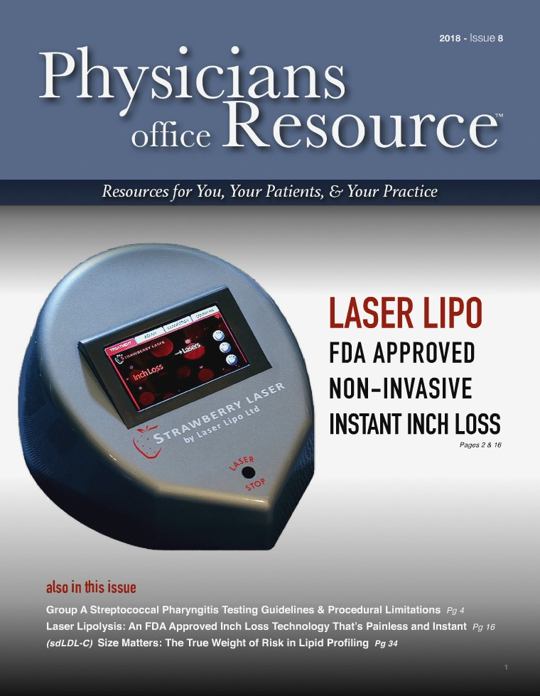 Physicians Office Resource Volume 12 Issue 8