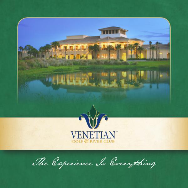 Venetian Golf Club Brochure 2019