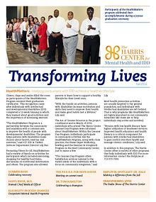 Transforming Lives - The Newsletter of The Harris Center