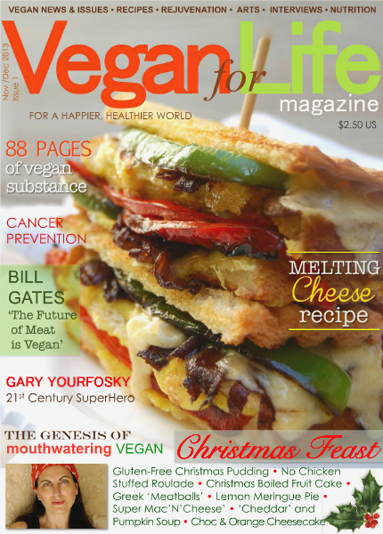 Vegan for Life Nov /Dec 2013