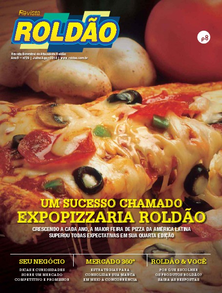 Revista Roldão - ExpoPizzaria ExpoPizzaria na Revista do Roldão