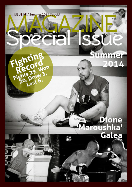 Malta's Boxing Magazine Issue 5 Summer Special Edition - Dione Galea