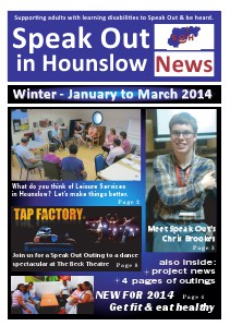 SOH News Jan-Mar 2014 Speak Out in Hounslow