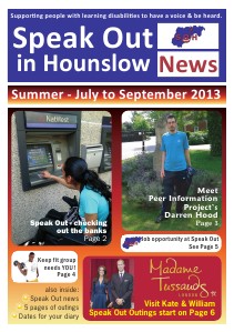 Speak Out in Hounslow News Jul-Sep 2013 July 2013