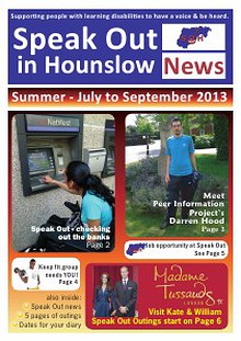 Speak Out in Hounslow News Jul-Sep 2013