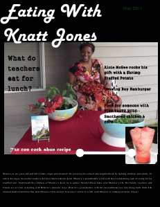 Eating With Knatt Jones May Issue
