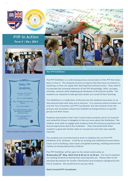 PYP in Action Newsletter Issue 9 [Eng]