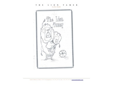 The Lion Tamer Volume 1