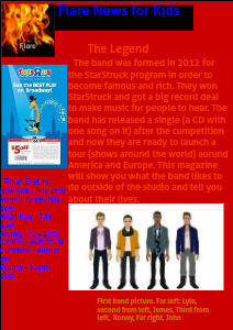 Flare News for Kids Apr. 2013