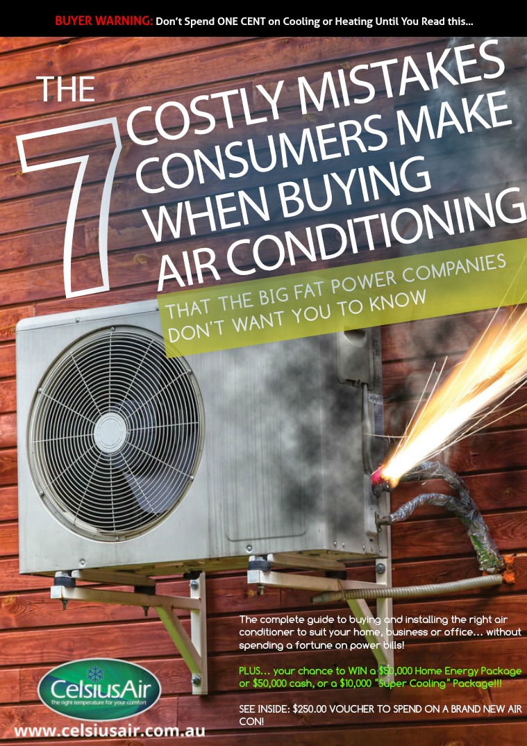 Celsius Air Conditioning The 7 Costly Mistakes Consumers Make...