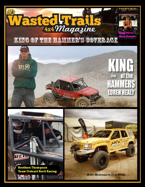 Wasted Trails 4x4 magazine March 2014 Vol 10
