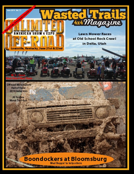 Wasted Trails 4x4 magazine June 2014 Vol 13
