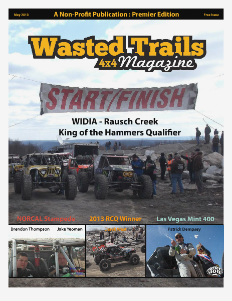 Wasted Trails 4x4 magazine 1st Edition