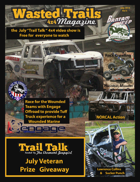Wasted Trails 4x4 magazine Volume 3  July 2013