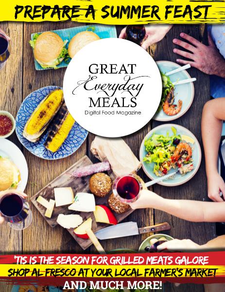 Great Everyday Meals Magazine | By Momma Cuisine Summer 2016