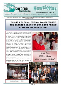Cararoo Newsletter March 2013