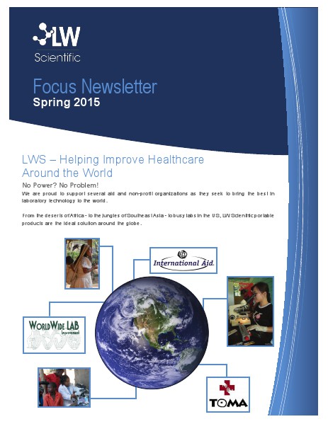 LW Scientific Focus Newsletter Spring 2015 Spring 2015