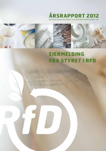 RfD Årsrapport 2012 Eiermelding fra styret