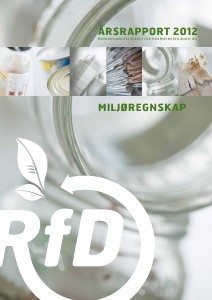 RfD Årsrapport 2012 Miljøregnskap