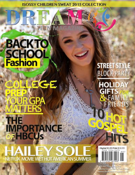 DREAM TEEN Magazine Fall October | November | December 2015