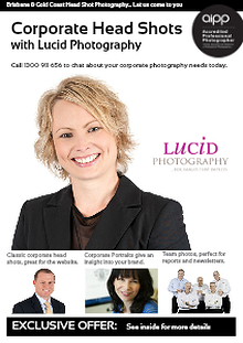 Professional Head Shot Photography with Lucid Photography