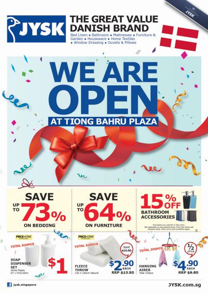JYSK Online Catalogue Opening Deals at Tiong Bahru