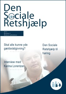 Den Sociale Retshjælp Eksternt Nyhedsbrev 2013