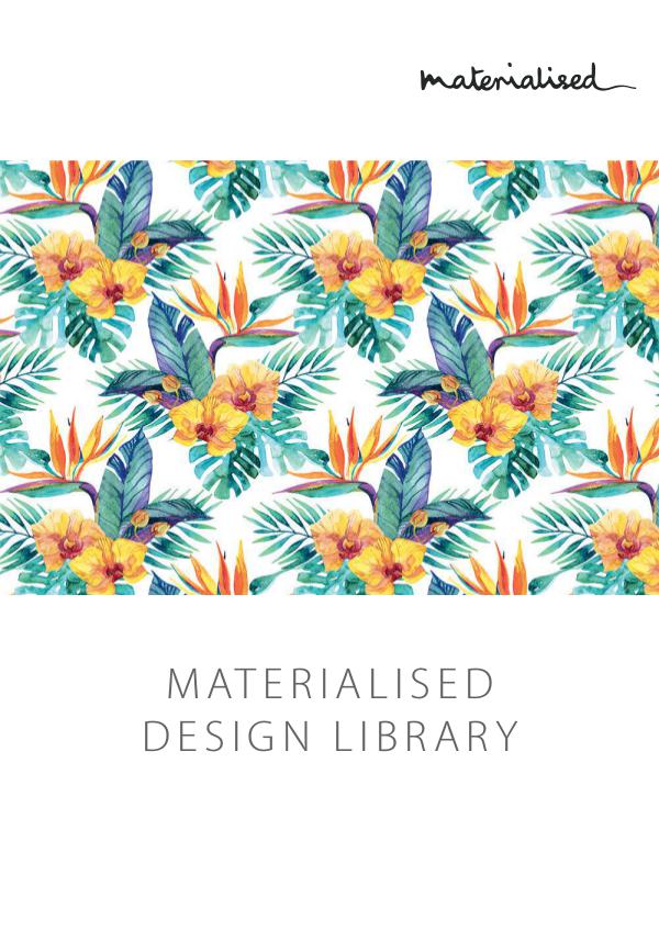 Materialised Print Collection Materialised Design Library
