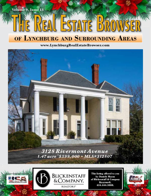 The Real Estate Browser Volume 9, Issue 13