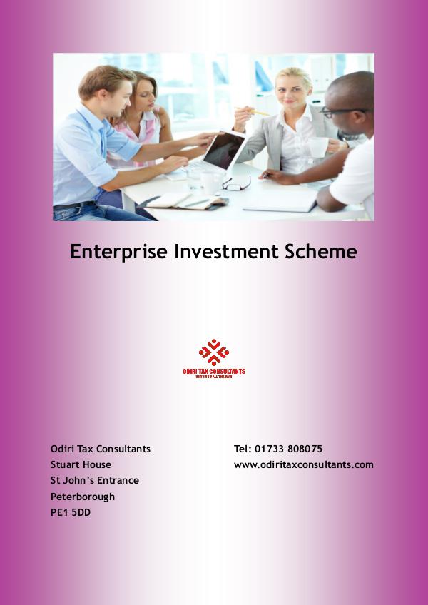 Enterprise Investment Scheme January 2017