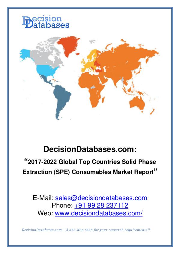 Solid Phase Extraction (SPE) Consumables Market