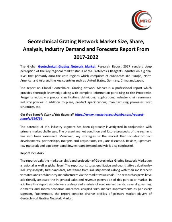 Geotechnical Grating Network Market Size, Share, A