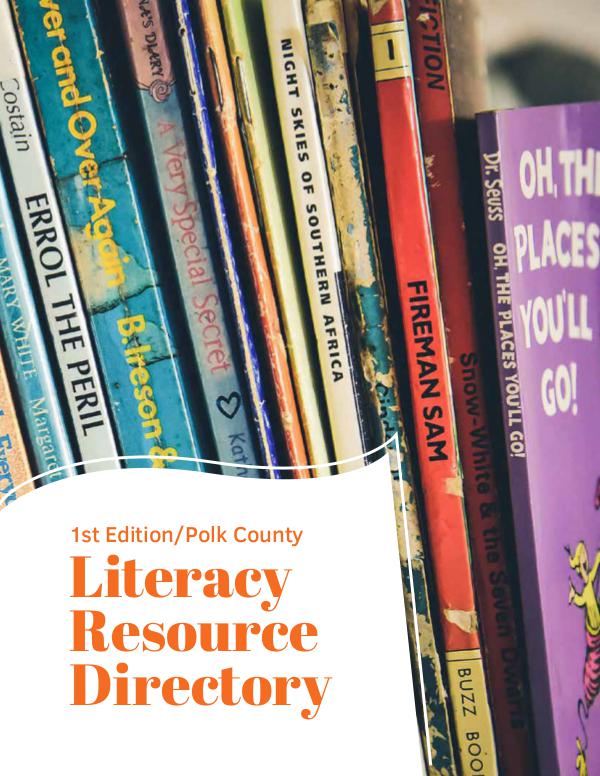 Polk County's Literacy Resource Directory 1st Edition