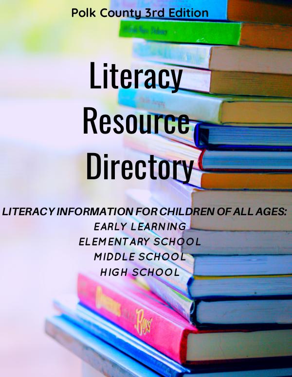 Polk County's Literacy Resource Directory 4th Edition