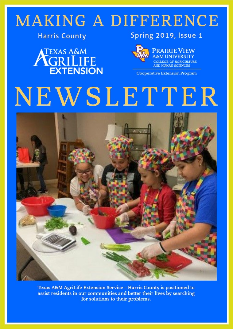 Making A Difference Newsletter, Issue 1, Volume 19 (Spring, Mar 2019) Issue 1, Volume 19 (March)