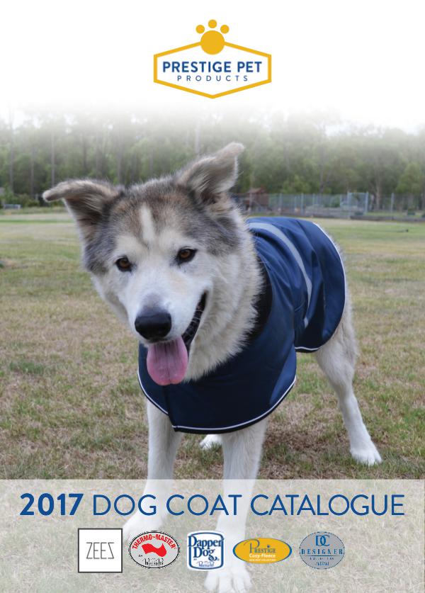 2017 ZeeZ Dog Coat Catalogue ZeeZ Dog Coats 2017