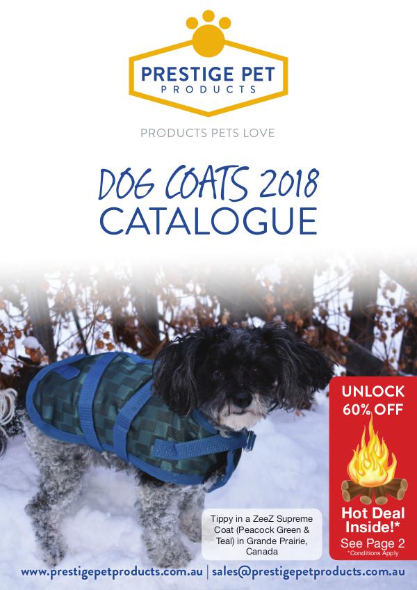 2018 DOG COAT CATALOGUE DOG COAT OFFER CATALOGUE_2018_email