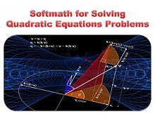Softmath for Solving Quadratic Equations Problems