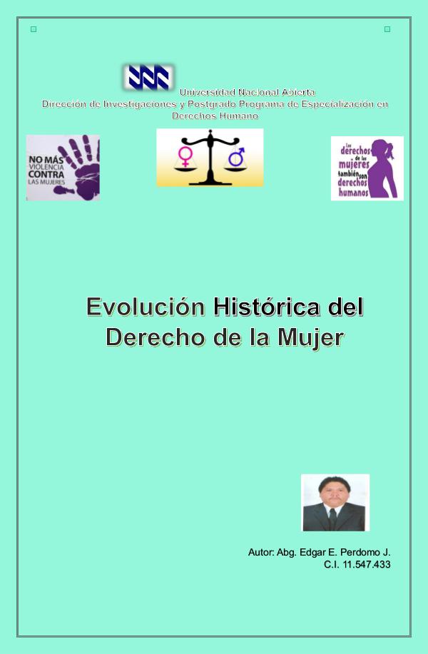 Evolución Histórica del Derecho de la Mujer Revista Digital  f
