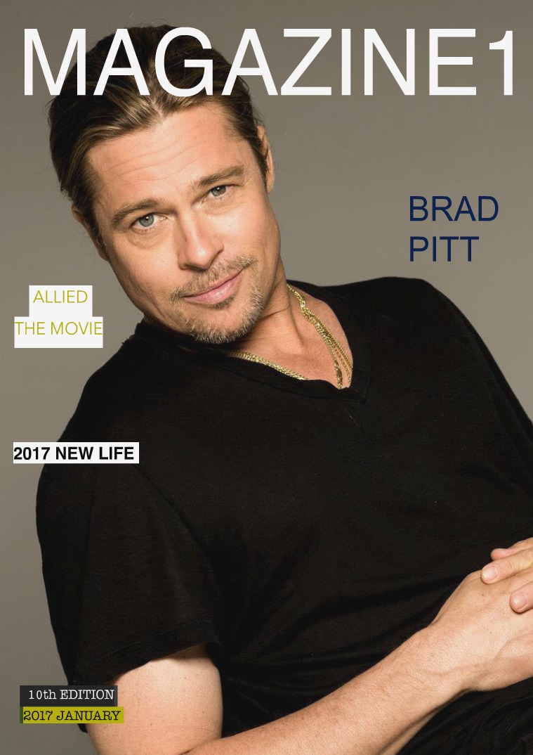 Magazine 1 Brad Pitt / 10th Edition