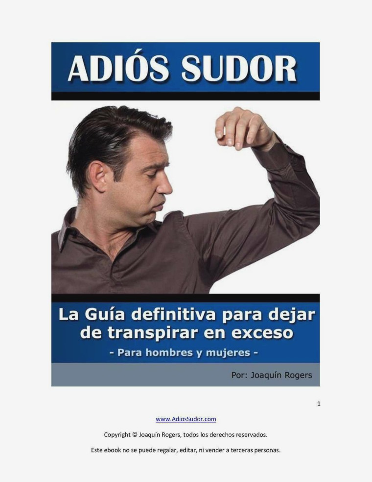 ADIOS SUDOR PDF GRATIS 2018