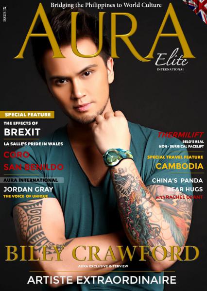 AURA Elite International Magazine Issue IX- Featuring Billy Crawford