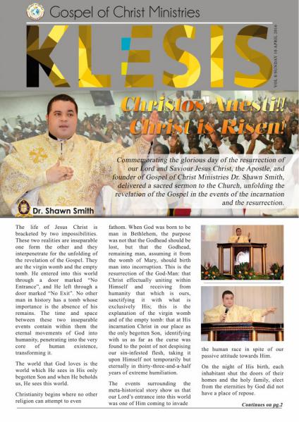 Klesis Newsletter Vol.8 Apr. 2016