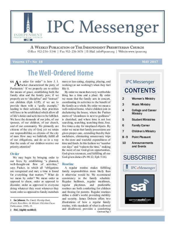 IPC Messenger 2017 May 2017