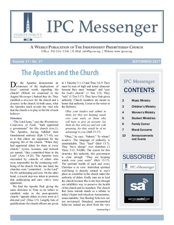 IPC Messenger 2017 September 2017