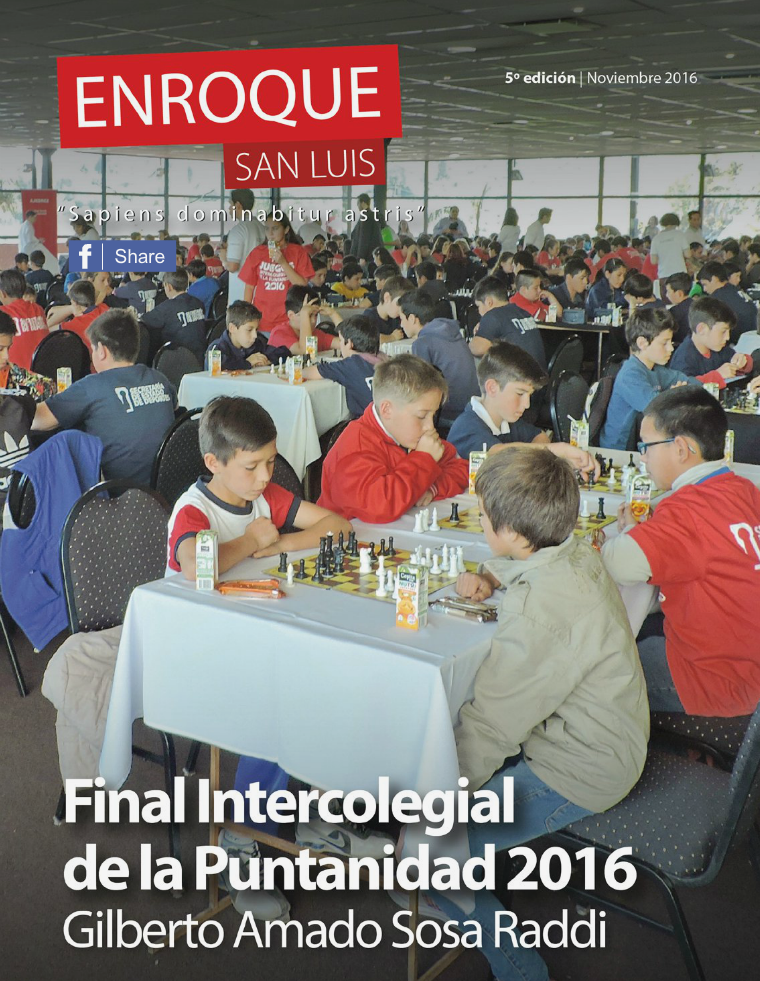 Enroque San Luis Revista Digital de Ajedrez - 5º Edición